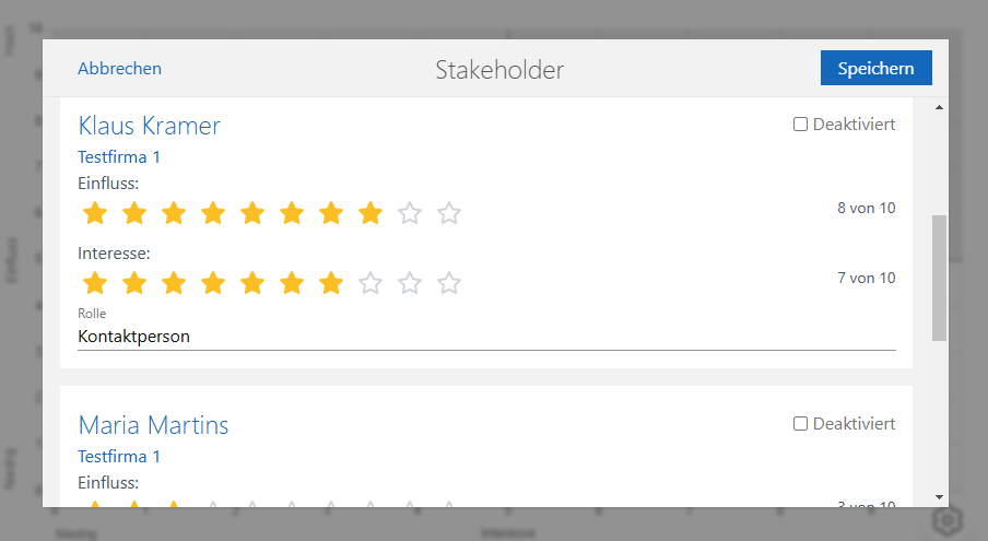 stakeholder screenshot stakeholder screenshot