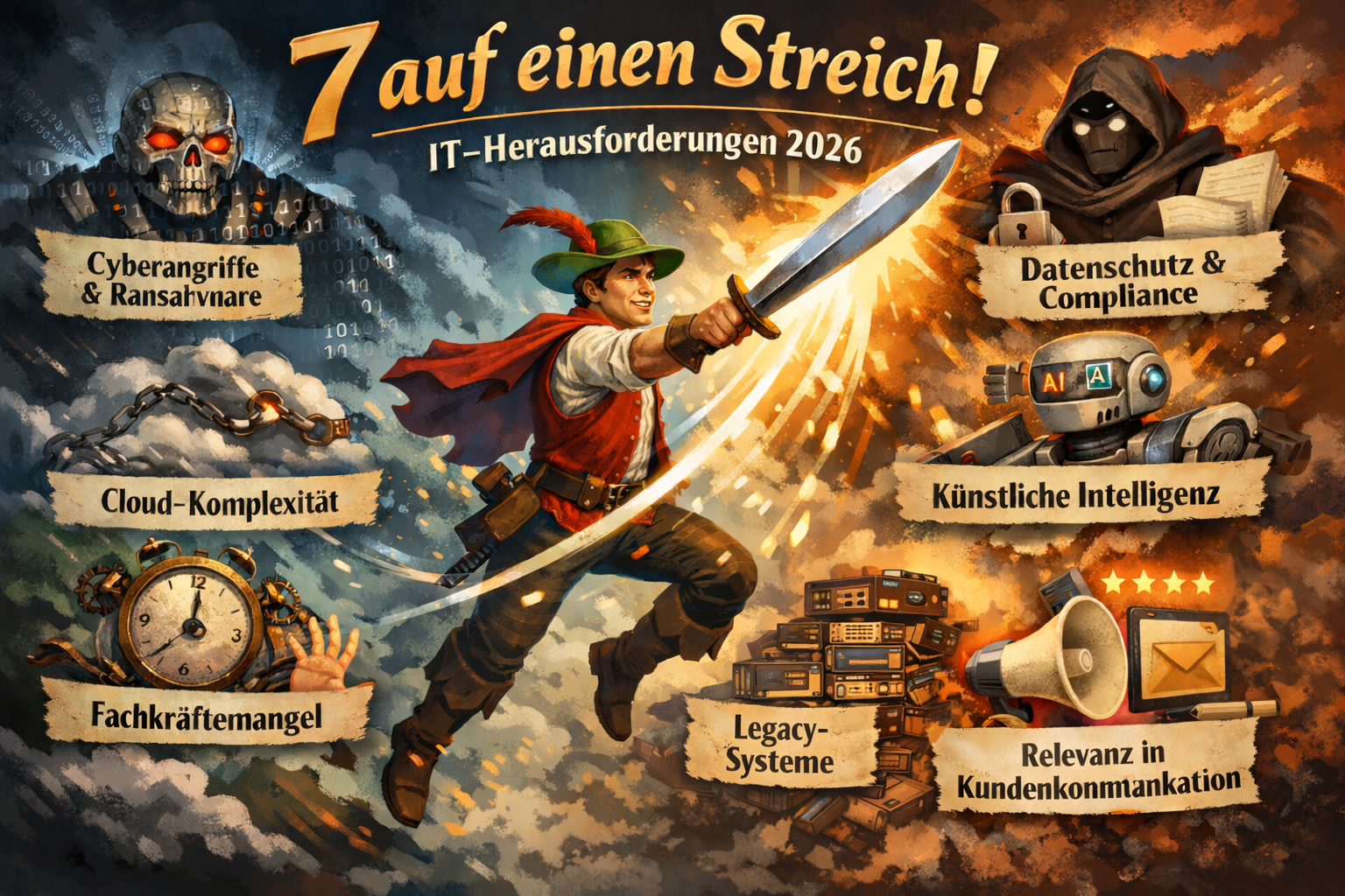 IT Herausforderungen 2026 Herausforderungen gid CRM DMS IT Sicherheit